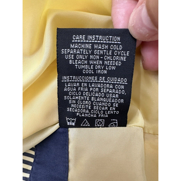 Women Braetan Yellow Button Up Hooded Jacket Size Medium - Picture 12 of 16